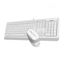 A4 TECH F1010 Q Usb Beyaz MM Klavye/Mouse Set
