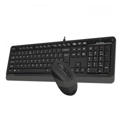 A4 TECH F1010 Q Usb Gri MM Klavye/Mouse Set