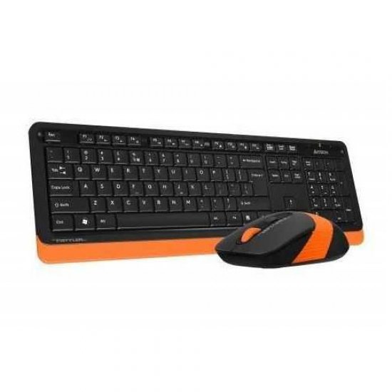 A4 TECH F1010 Q Usb Turuncu MM Klavye/Mouse Set