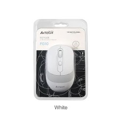 A4 Tech FG10 USB NANO KABLOSUZ OPTIK BEYAZ 2000 DPI MOUSE