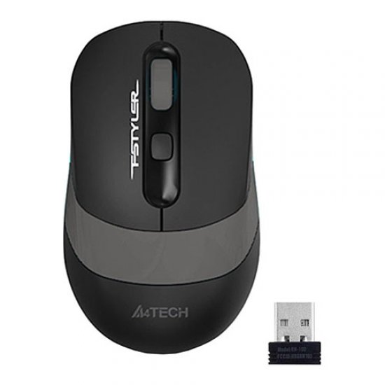 A4 Tech FG10 USB NANO KABLOSUZ OPTIK GRI 2000 DPI MOUSE