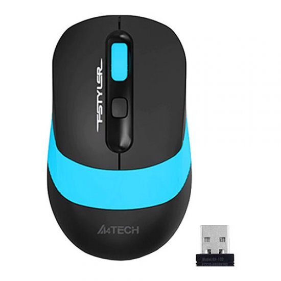 A4 Tech FG10 USB NANO KABLOSUZ OPTIK MAVİ 2000 DPI MOUSE