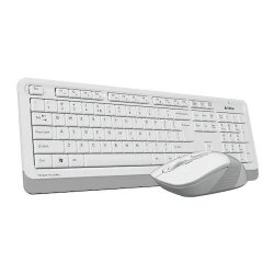 A4 TECH FG1010 Q Kablosuz Beyaz Multimedya Klavye/Mouse Set