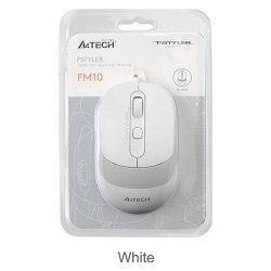 A4 Tech FM10 Usb Fstyler Kablolu Optik Beyaz 1600 Dpı Mouse