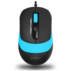 A4 Tech FM10 Usb Fstyler Kablolu Optik Mavi 1600 Dpı Mouse