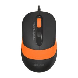 A4 Tech FM10 Usb Fstyler Kablolu Optik Turuncu 1600 Dpı Mouse