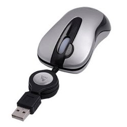 A4 Tech N60F-2 Usb Optic V-Track (Padless) Gümüş Makaralı Mouse