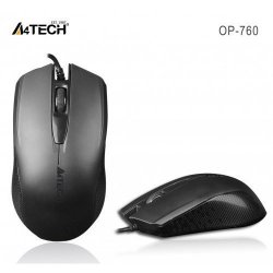 A4 Tech OP-760 Usb 1000Dpı Optik Siyah V-TRACK MOUSE