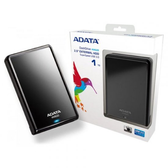 ADATA 2.5 HV620S 1TB USB 3.0 EXTERNAL HDD SİYAH AHV620S-1TU3-CBK ADATA 2.5 HV620S 1TB USB 3.0 EXTERNAL HDD SİYAH AHV620S-1TU3-CBK