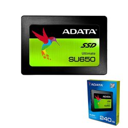 ADATA SU650 2.5 240GB Ssd Disk 520MB/Sec 450MB/Sec AD-ASU650SS-240GT-R