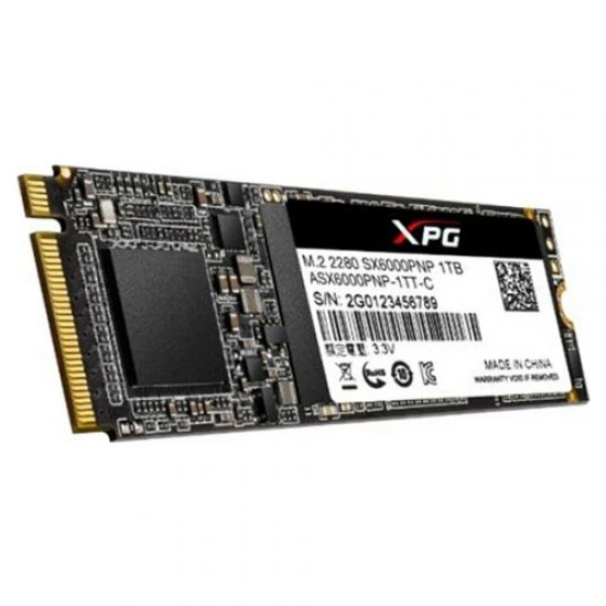 ADATA SX6000 PRO M.2 1TB NVMe SSD M.2 PCIE GEN3 2100-1500MB/S ASX6000PNP-1TT-C