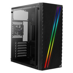 AEROCOOL STREAK RGB 500W Full Acrylic Gaming Kasa