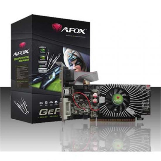 AFOX Nvidia 1GB GT210 GeForce DDR3 64 Bit AF210-1024D2LG2 VGA DVI HDMI 16X