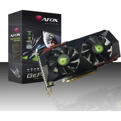 AFOX Nvidia 4GB GTX1050 Ti GeForce DDR5 128 Bit HDMI DVI DP 16X (PCIe 3.0)