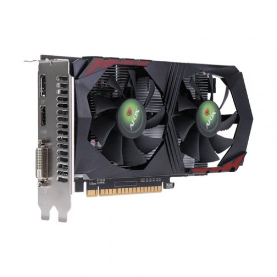 AFOX Nvidia 4GB GTX1050 Ti GeForce DDR5 128 Bit HDMI DVI DP 16X (PCIe 3.0)