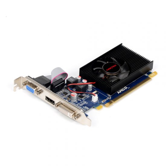 ARKTEK AMD 2GB R5 230 DDR3 64 Bit HDMI DVI VGA 16X (PCIe 2.0) Low Profile