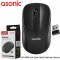 ASONİC AS-WM5 Kablosuz+USB Optic Siyah Mouse