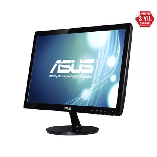 ASUS 18.5 VS197DE 5Ms 60Hz D-Sub Led Monitör Siyah