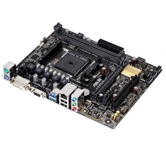 ASUS AMD A68HM-K A68 DDR3 2133 VGA GLAN Raid 0,1,5 16x FM2+