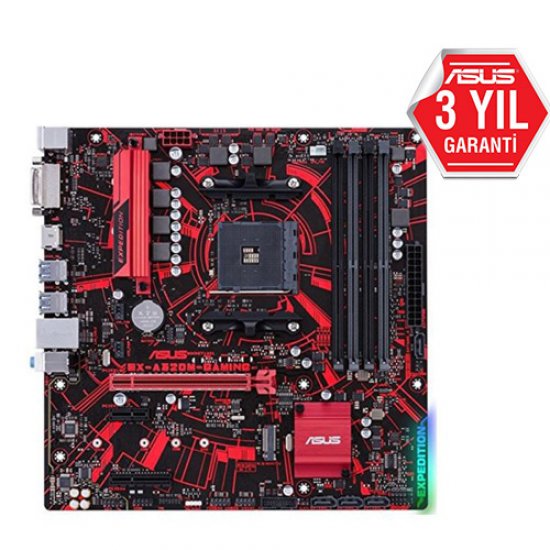 ASUS AMD EX-A320M-GAMING A320 DDR4 2666 VGA GLAN AM4