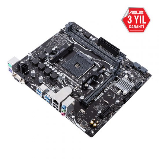 ASUS AMD PRIME A320M-F A320 DDR4 2666 GLAN AM4 USB3.1