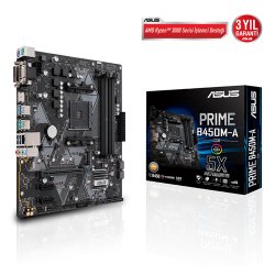 ASUS AMD PRIME B450M-A-CSM B450 DDR4 4400(OC) HDMI+DVI-D+VGA GLAN AM4 M.2 SATA USB3.1