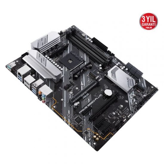 ASUS AMD PRIME B550-PLUS B550 DDR4 4600(OC) HDMI DP GLAN AM4 M.2 USB 3.2 Gen1, Gen2