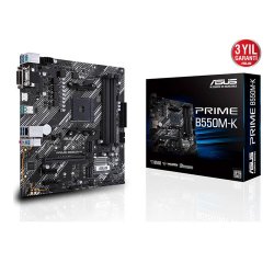 ASUS AMD PRIME B550M-K B550 DDR4 4600(OC) HDMI+DVI-D+VGA GLAN AM4