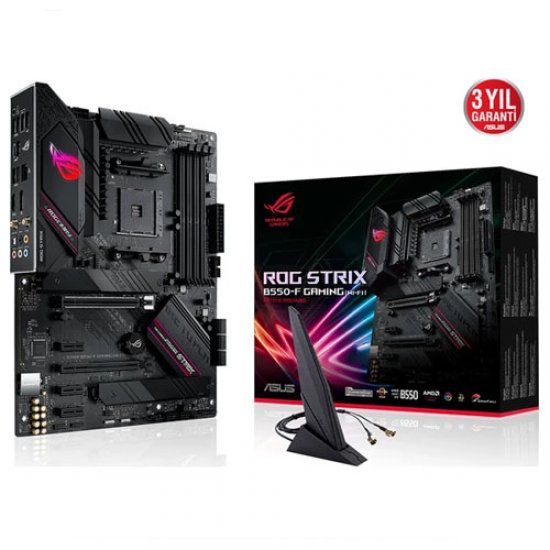 ASUS AMD ROG STRIX B550-F GAMING B550 DDR4 4400(OC) HDMI DP 2.5GLAN AM4 M.2 SATA USB 3.2 AURA RGB