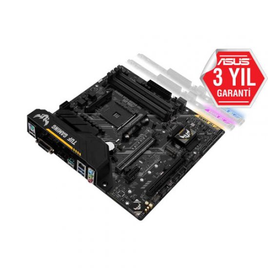 ASUS AMD TUF B450M-PLUS GAMING B450 DDR4 3200 HDMI GLAN AM4 M.2 SATA USB3.1