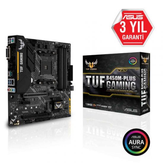 ASUS AMD TUF B450M-PRO GAMING B450 DDR4 3200 HDMI GLAN AM4 M.2 SATA USB3.1 ASUS AMD TUF B450M-PRO GAMING B450 DDR4 3200 HDMI GLAN AM4 M.2 SATA USB3.1