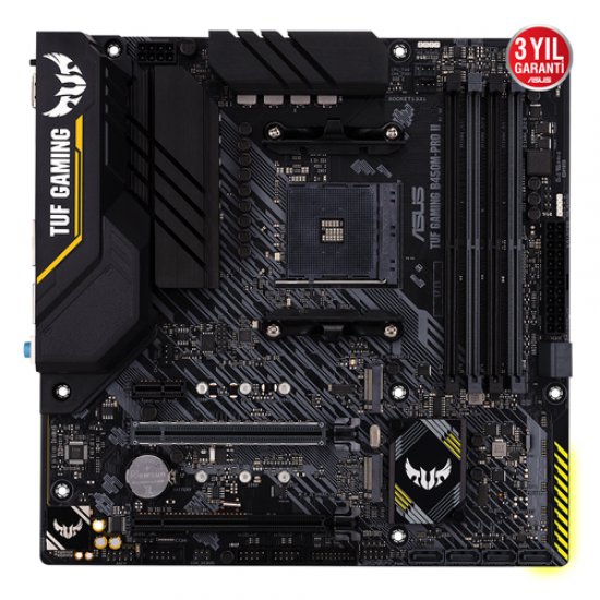 ASUS AMD TUF B450M-PRO II GAMING B450 DDR4 4400(OC) HDMI DP GLAN AM4 M.2 USB 3.2 Gen1, Gen2 ASUS AMD TUF B450M-PRO II GAMING B450 DDR4 4400(OC) HDMI DP GLAN AM4 M.2 USB 3.2 Gen1, Gen2