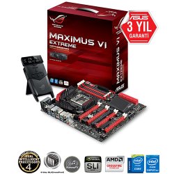 ASUS INTEL MAXIMUS VI Extreme Z87 DDR3 1600 VGA GLAN SATA-III Raid 0,1,5 16x 1150p USB 3.0