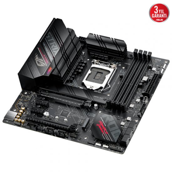 ASUS INTEL ROG STRIX B560-G GAMING WIFI B560 DDR4 5000(OC) HDMI / DP GLAN SOKET 1200 M.2 USB 3.2 RGB MATX