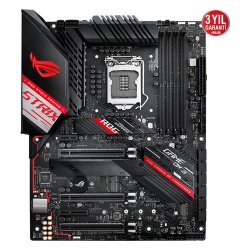 ASUS INTEL ROG STRIX Z490-H GAMING Z490 DDR4 4600 (O.C) HDMI / DP 2.5G LAN SOKET 1200 M.2 SATA USB3.2 RGB