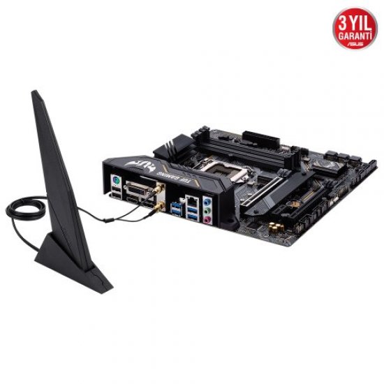 ASUS INTEL TUF GAMING B460M-PLUS (WI-FI) B460 DDR4 2933 DP+HDMI+DVD-D GLAN SOKET 1200 M.2 SATA USB3.2 WIFI