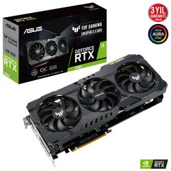 ASUS Nvidia 12GB RTX3060 TUF GDDR6 192 Bit TUF-RTX3060-O12G-V2-GAMING 2xHDMI 3xDP