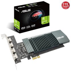 ASUS Nvidia 2GB GT710 LOW PROFILE GDDR5 64 Bit GT710-4H-SL-2GD5 4xHDMI