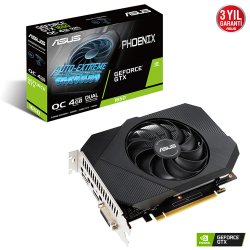 ASUS Nvidia 4GB GTX1650 PHOENIX GDDR6 128 Bit PH-GTX1650-O4GD6-P HDMI DVI DP