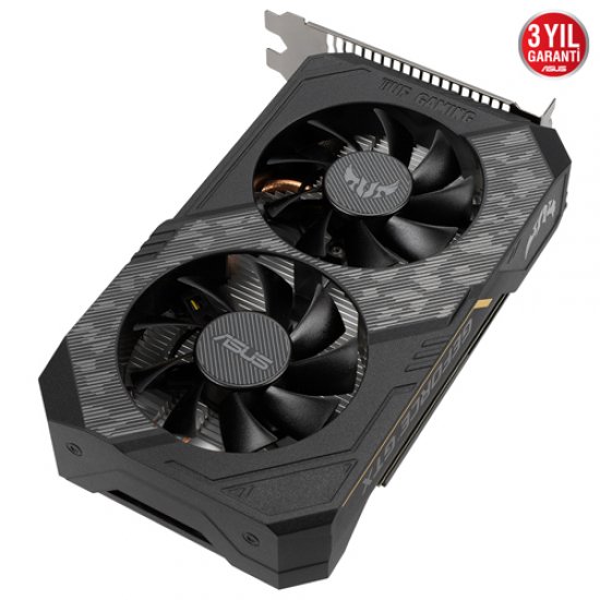 ASUS Nvidia 4GB GTX1650 TUF GDDR6 128 Bit TUF-GTX1650-O4GD6-P-GAMING HDMI DVI DP