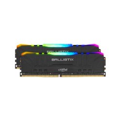 BALLISTIX 16GB (2X8) DDR4 3200Mhz RGB Soğutuculu CL16 Pc Ram BL2K8G32C16U4BL