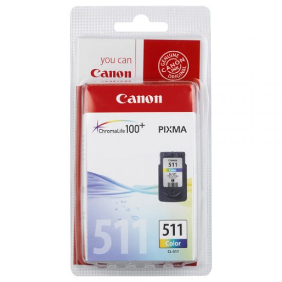 CANON CL-511 Renkli Mürekkep Kartuş Pixma MP240,MX320-330, MP250,260 Modelleri