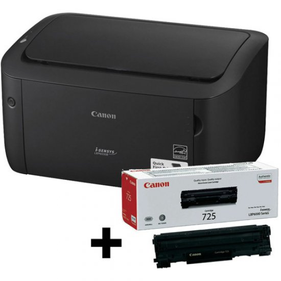 CANON LBP6030B + (1) TONER BUNDLE Mono Laser Yazıcı A4 8MB Ram 18 ppm S/B USB 2.0