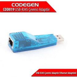 Codegen COD019 USB2.0 to RJ45 Ethernet çevirici