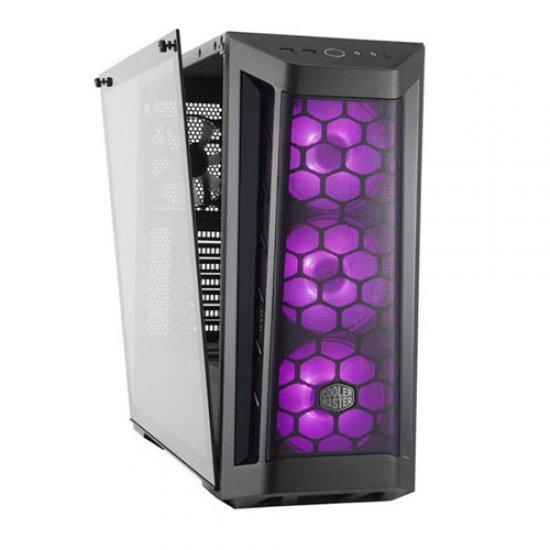 COOLER MASTER MB511 MCB-B511D-KGNB70-RGB 700W 80+ Gaming Kasa Temperli Panel 3X120CM RGB LED Fanlı