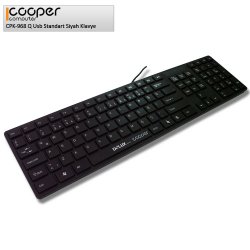 Cooper CPK-968 Q Usb Standart Siyah Klavye