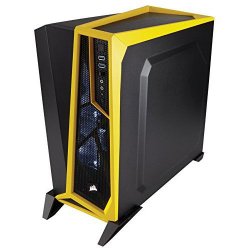 CORSAIR Spec-Alpha CC-9011094-WW PSU Yok Çelik Siyah/Sarı Pencereli Gaming Kasa