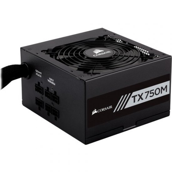 CORSAIR TX750M 750w 80+ Gold Moduler Power Supply 14 Cm Fan CP-9020131-EU CORSAIR TX750M 750w 80+ Gold Moduler Power Supply 14 Cm Fan CP-9020131-EU
