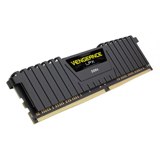 CORSAIR VENGEANCE BLACK LPX GAMING 16GB 3200Mhz DDR4 Soğutuculu CL16 Pc Ram CMK16GX4M1E3200C16