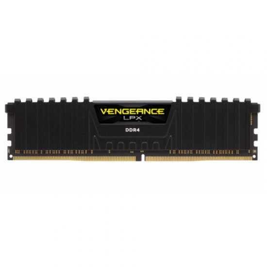 CORSAIR VENGEANCE BLACK LPX GAMING 8GB (1x8GB) 3200Mhz DDR4 Soğutuculu CL16 Pc Ram CMK8GX4M1E3200C16